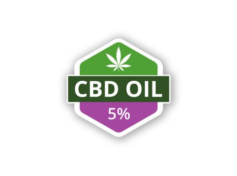 CBD OLEJ 5% v konopném oleji